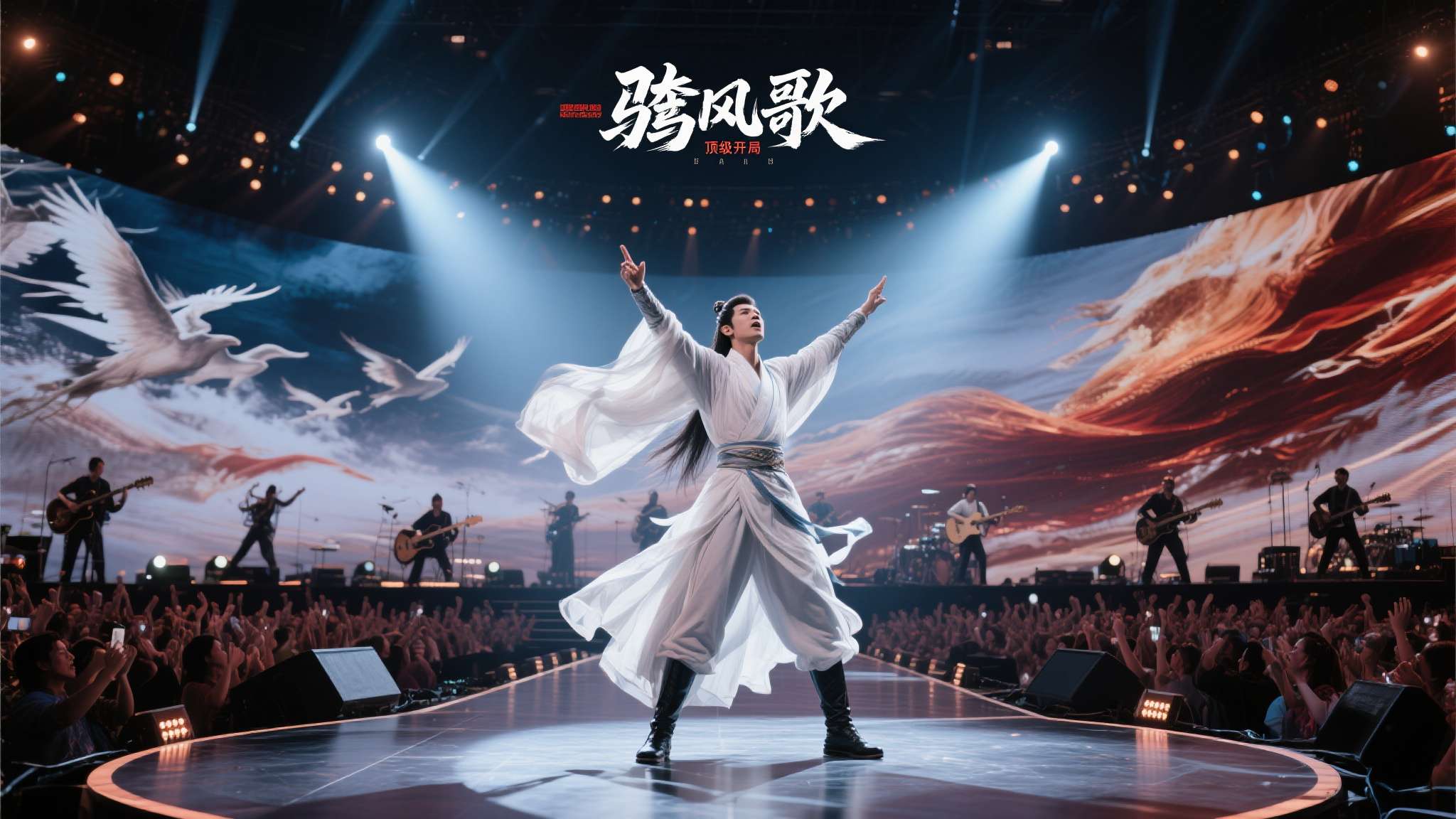 顶级开场!一首《驭风歌》热烈炸场,好有气势 顶级开场!一首《驭风歌》热烈炸场,好有气势